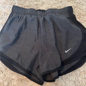 Nike Women's Charcoal Gray Athletic Shorts